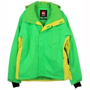 Quiksilver Women's 10K Green Snowboard Jacket XS